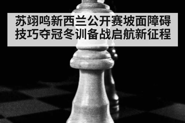 苏翊鸣新西兰公开赛坡面障碍技巧夺冠冬训备战启航新征程